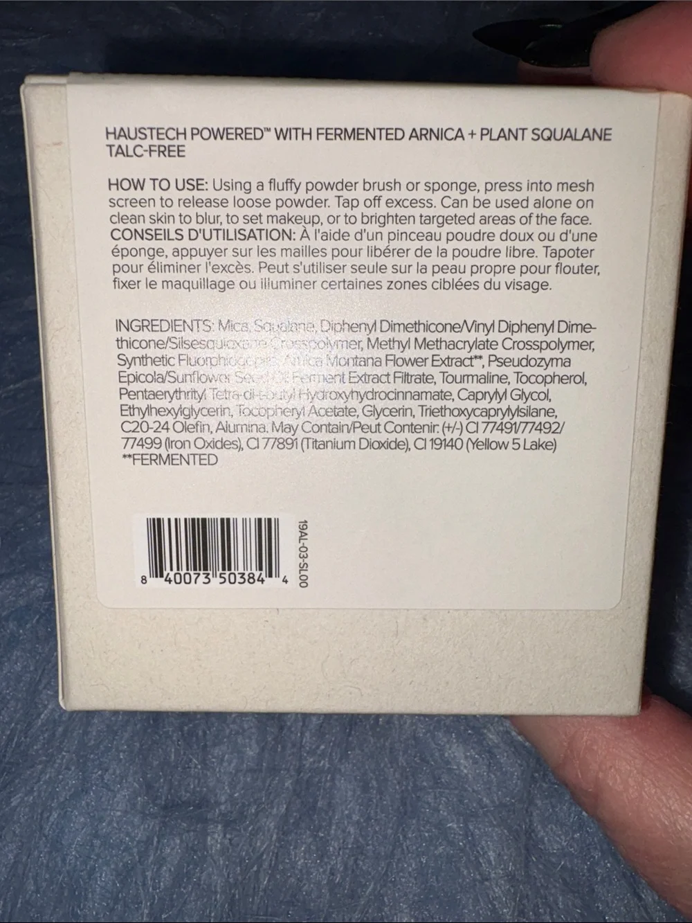 Haus Labs by Lady Gaga Bio-Blurring Loose Setting Powder in Golden, New